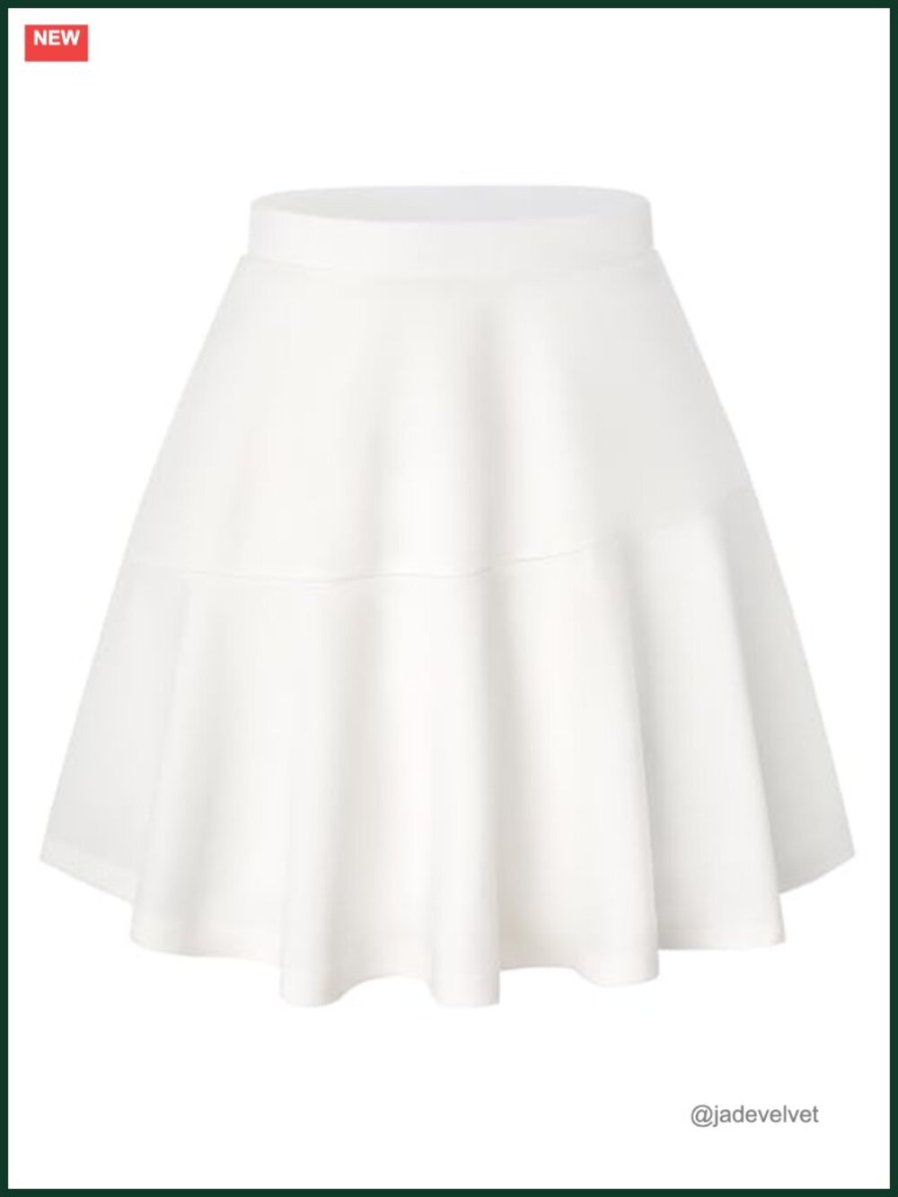 Pleated Flowy Mini Skirt, High Waisted Flared Skater Skirt, A-Line